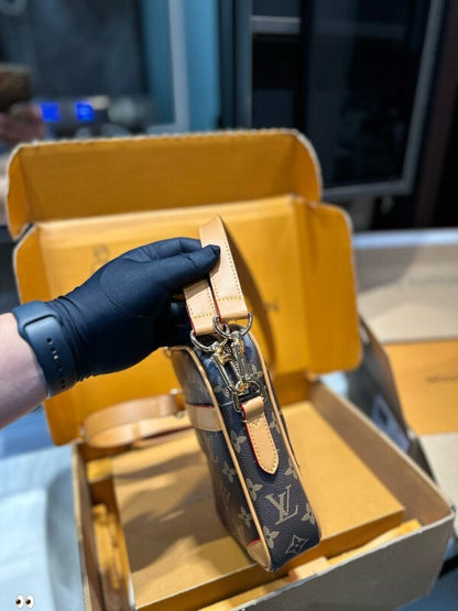 ALP48 Phone Bag 20-14CM Leather Bags With box