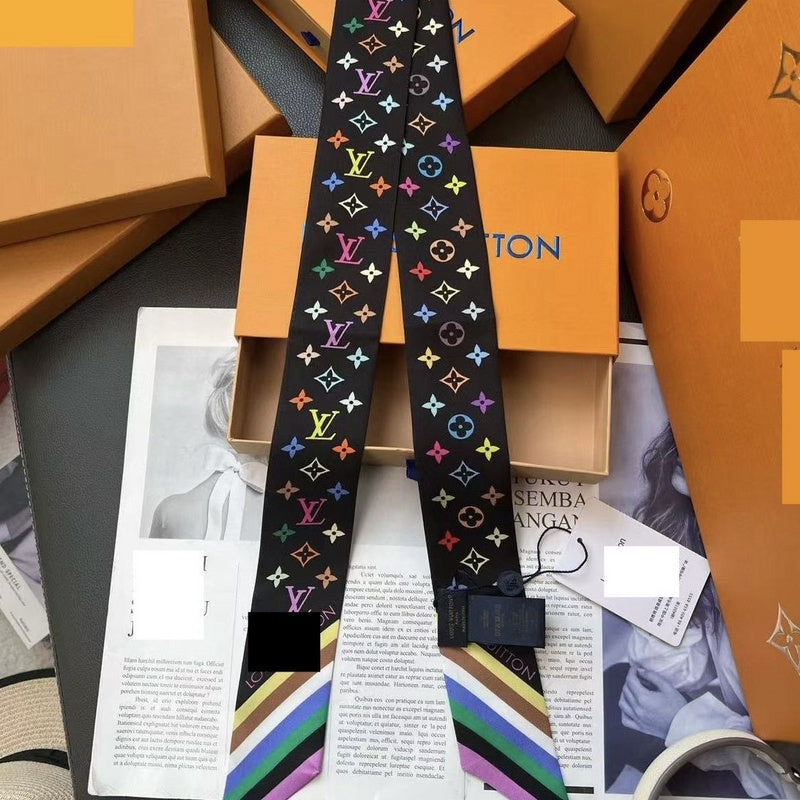 XLC02 Silk satin 6-120CM Scarf