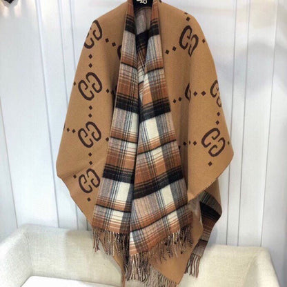 XGC20 Cashmere blend 145-185CM blanket Scarf