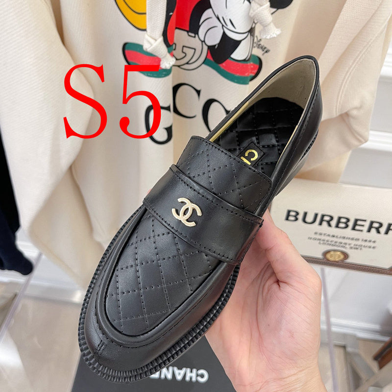 MBCS5 Women Leather 2CM shoes 35-41 Shoes with box