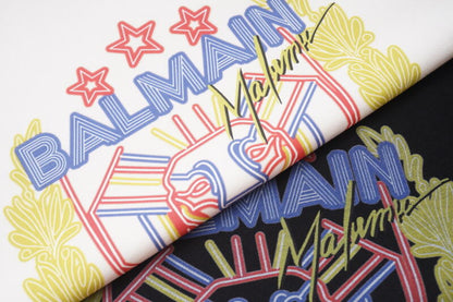 BAC4 Men's and women's summer short-sleeved T-shirt clothes