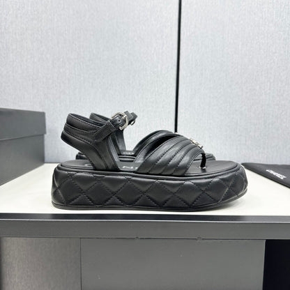 MBCS2 Leather Slippers Size 35-40 Shoes with Box