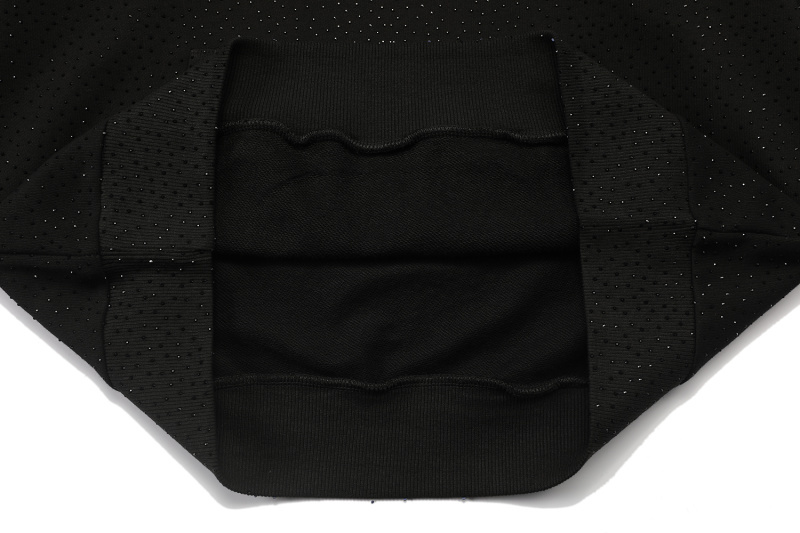 SPC13 New men's and women's autumn and winter pure cotton looped fabric zipper jacket hoodie, full body hot diamond style clothing