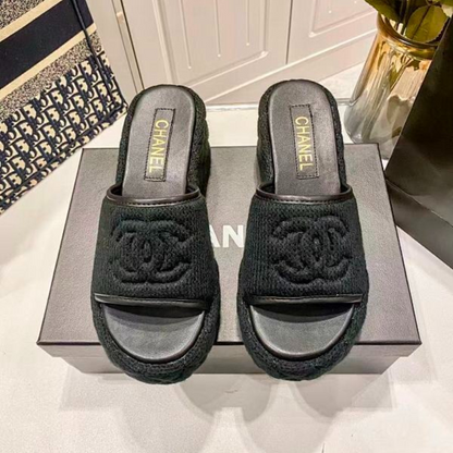 MCS15 Leather slippers shoes 35-41 With box