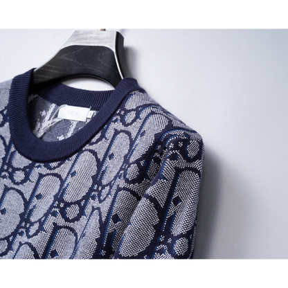 DIC201  New men's autumn and winter round neck sweater pullover sweater wool sweater clothing