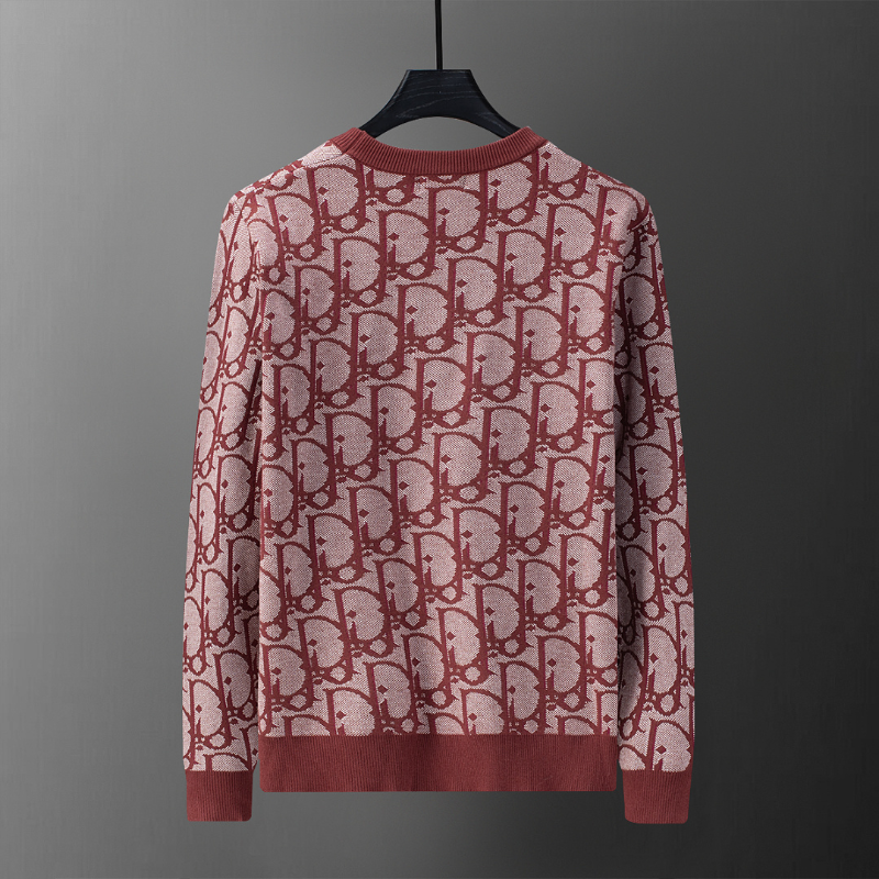 DIC201  New men's autumn and winter round neck sweater pullover sweater wool sweater clothing