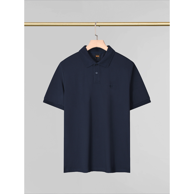 BSC2 New men's summer short sleeved polo collar clothing