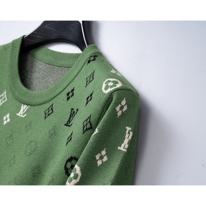 LVC402  New men's autumn and winter round neck sweater pullover sweater wool sweater clothing