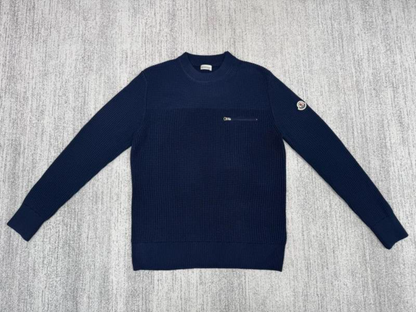 110119   New Mongolian micro seal wool knitted long sleeved Top quliaty 1:1 clothing