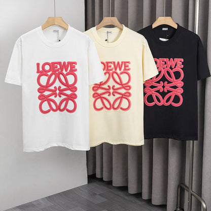 LOC32    Men's and women's summer short-sleeved T-shirt clothes