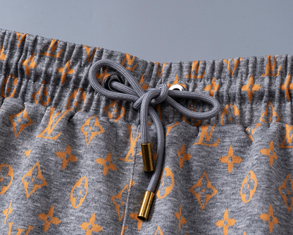 LVC037 New men's short sleeved polo top+shorts clothing