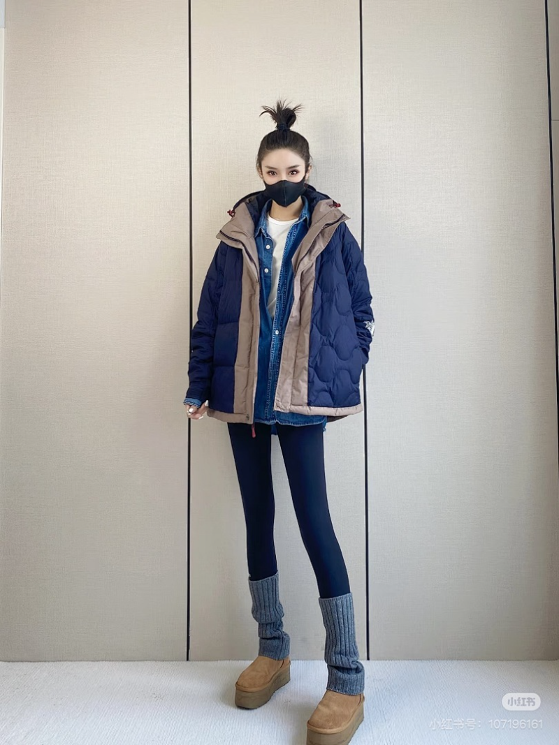 109944  Men's and women's new northern down jacket clothing