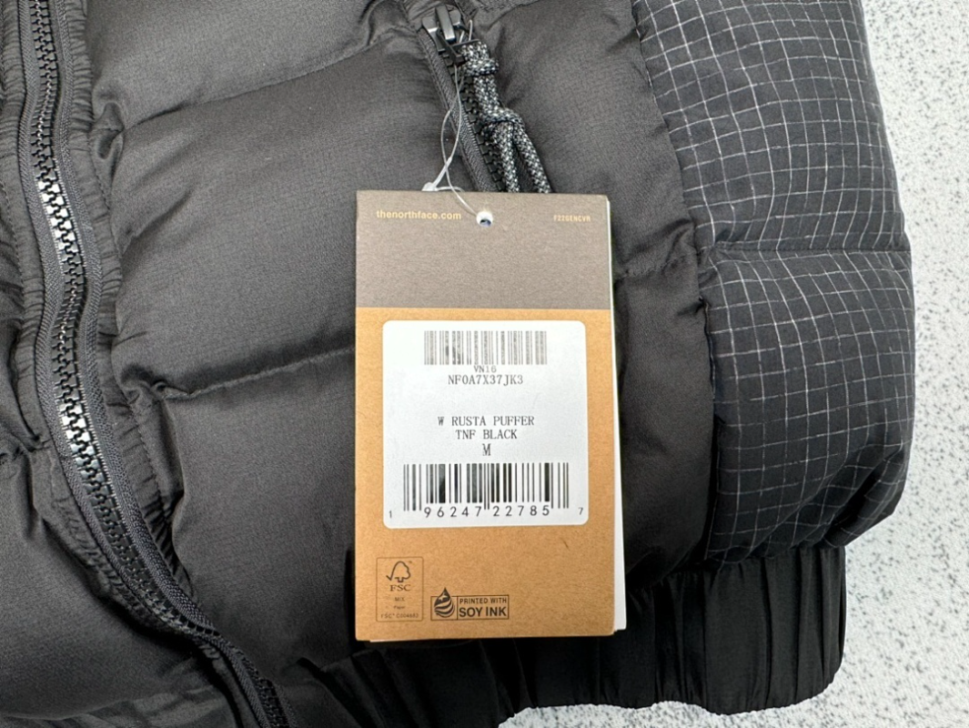 106175  Women's North Short Splicing Down Jacket Clothes