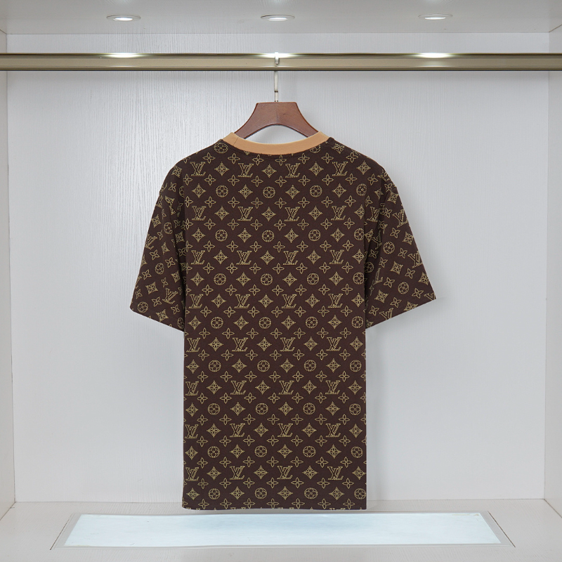 LVC052  New men's and women's summer pure cotton top T-shirt loose top  clothing