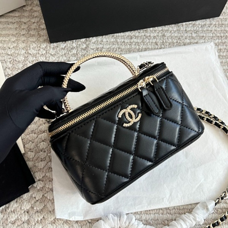 ACP71 Leather Bags 17CM Bag with Box