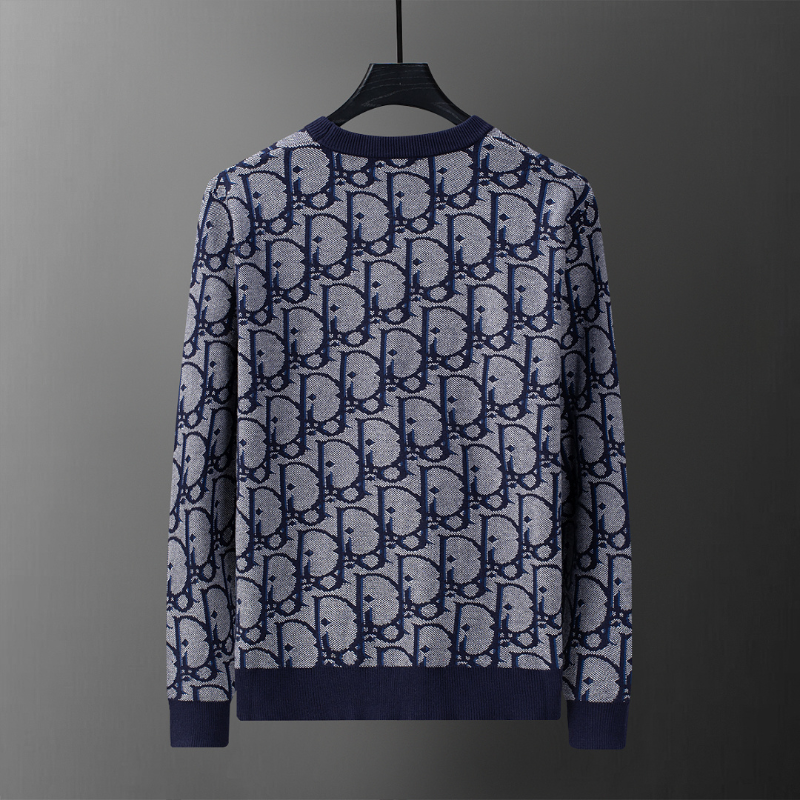 DIC201  New men's autumn and winter round neck sweater pullover sweater wool sweater clothing
