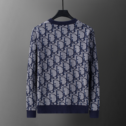 DIC201  New men's autumn and winter round neck sweater pullover sweater wool sweater clothing