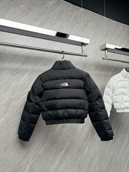 106175  Women's North Short Splicing Down Jacket Clothes