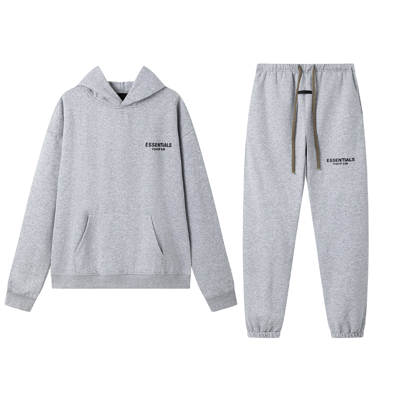 FGC16 Men's and women's spring and autumn sports suit hooded sweatshirt+sports pants clothes