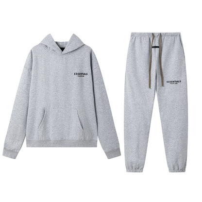 FGC16 Men's and women's spring and autumn sports suit hooded sweatshirt+sports pants clothes