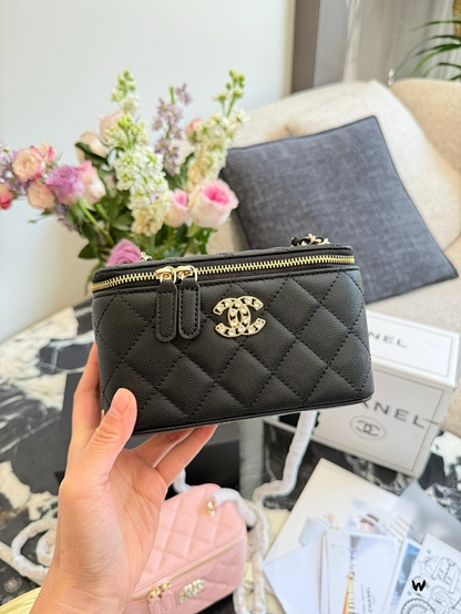 ACP66 Leather Bags 19CM Bag with Box