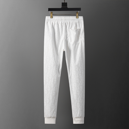 DIC131 New men's autumn and winter long sleeved suit top+pants clothing