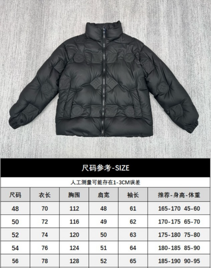 109745 New embossed classic down jacket Top quliaty 1:1 clothing
