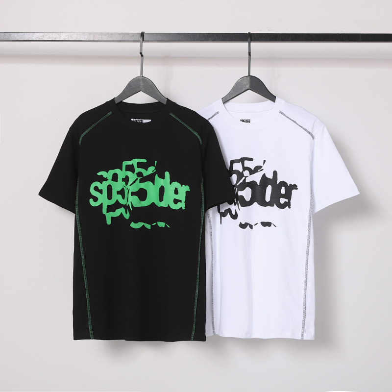 SPC18 New men's and women's summer pure cotton top T-shirt clothing