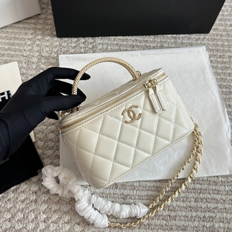 ACP71 Leather Bags 17CM Bag with Box