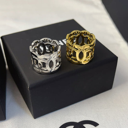 J117  New titanium steel ring jewelry