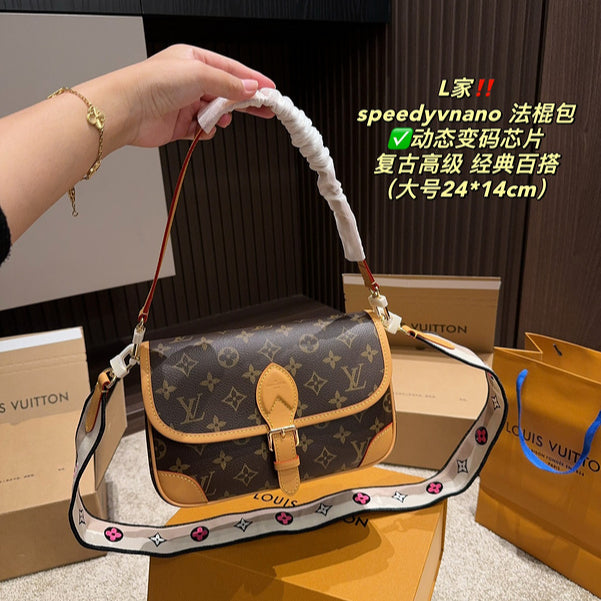 MLP02 Women's new fashion 24*14cm baguette bag