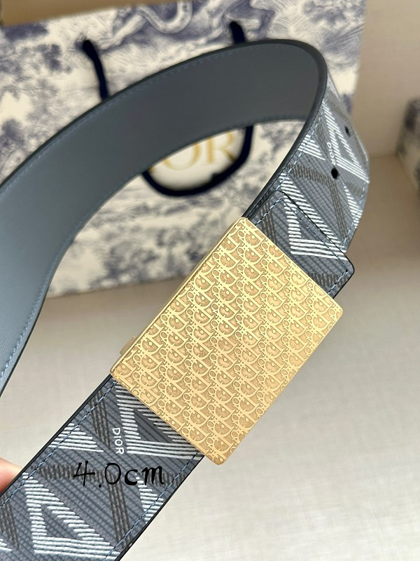DBL4 Real leather 4.0CM 95-125CM Belt with all packing