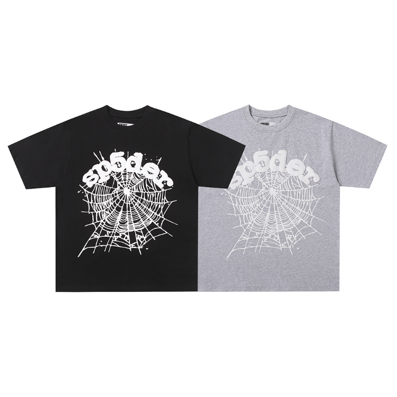 SPC20 New men's and women's summer pure cotton top T-shirt clothing