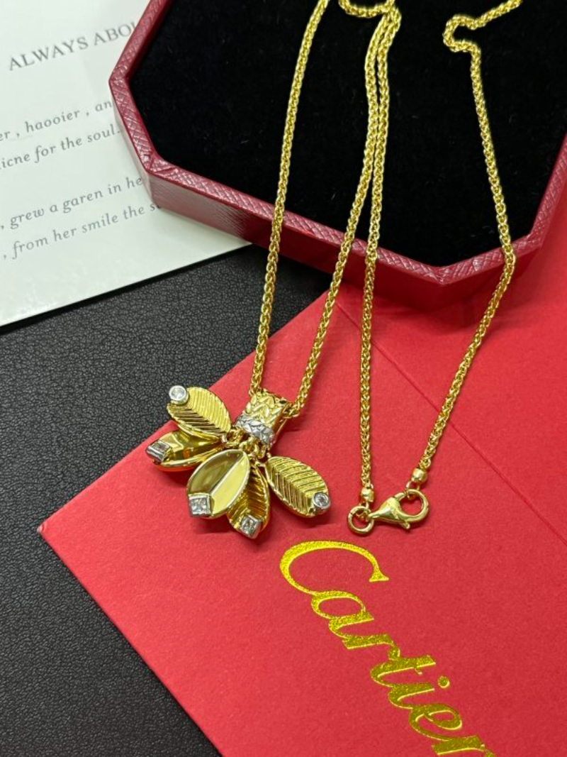 X709   Women's coffee bean necklace, earring set jewelry