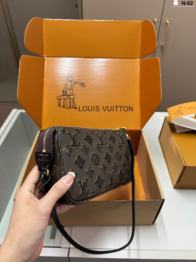 MLP010  Women's new sequin vintage flower 23 × 13cm folding box bag