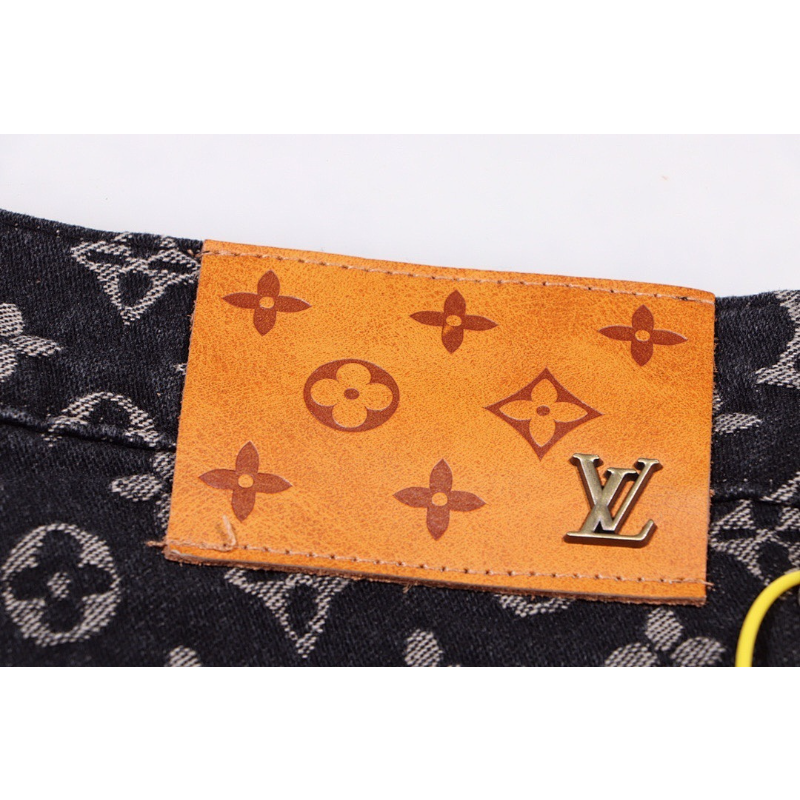 LVC040 New men's and women's high-quality jeans loose fit clothing