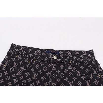 LVC040 New men's and women's high-quality jeans loose fit clothing