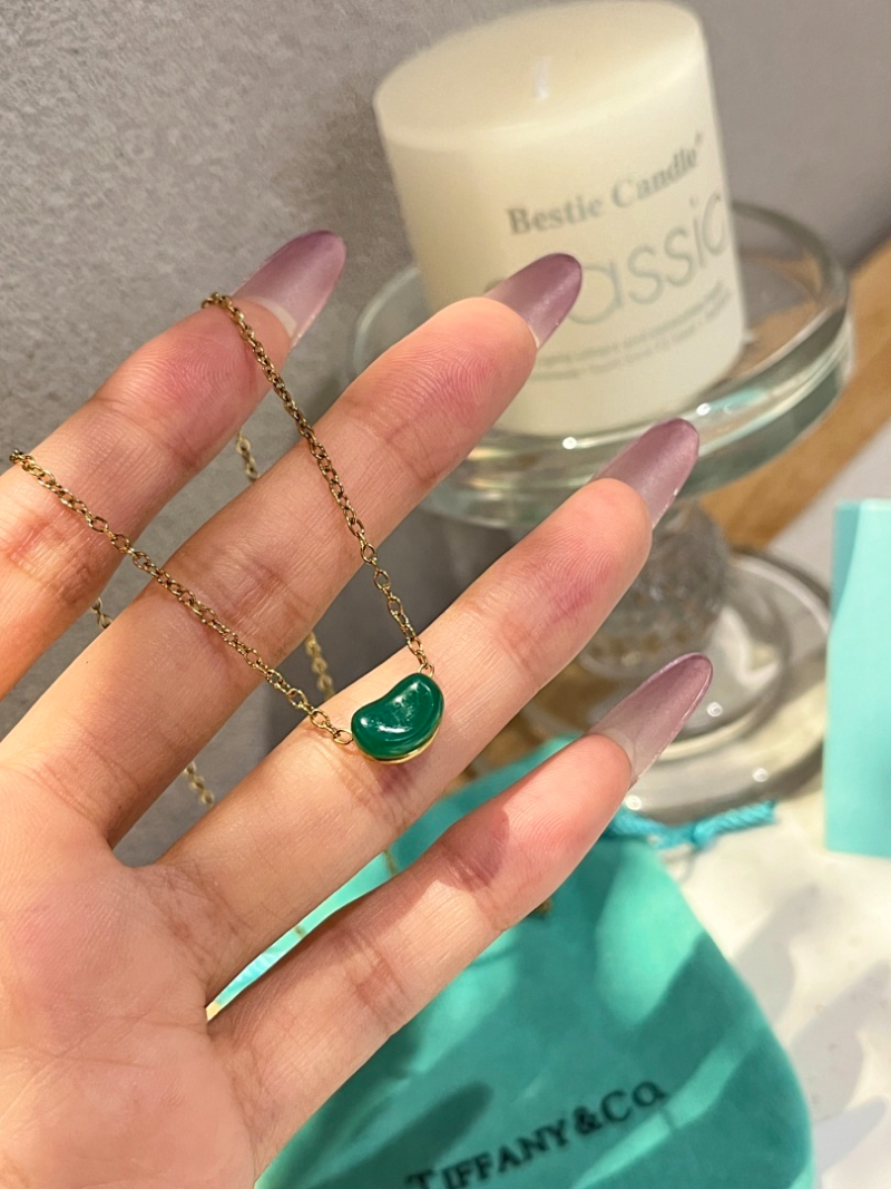 X741  Women's new titanium steel necklace jewelry