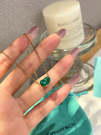 X741  Women's new titanium steel necklace jewelry