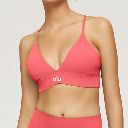 PALC12   Women's Summer Sports Bra Yoga Top with Removable Pads clothes