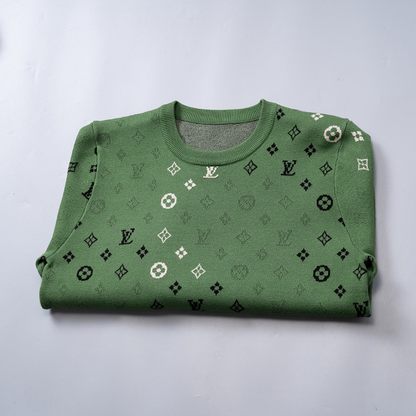 LVC402  New men's autumn and winter round neck sweater pullover sweater wool sweater clothing