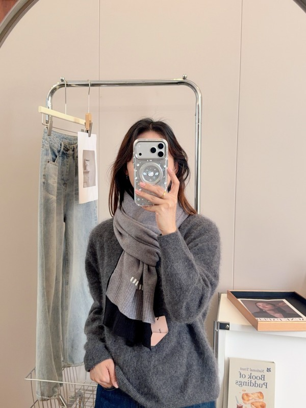 XMC2 Cashmere blend 30-180CM Scarf