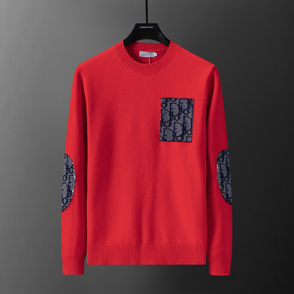 DIC202 New men's autumn and winter round neck sweater pullover sweater wool sweater clothing