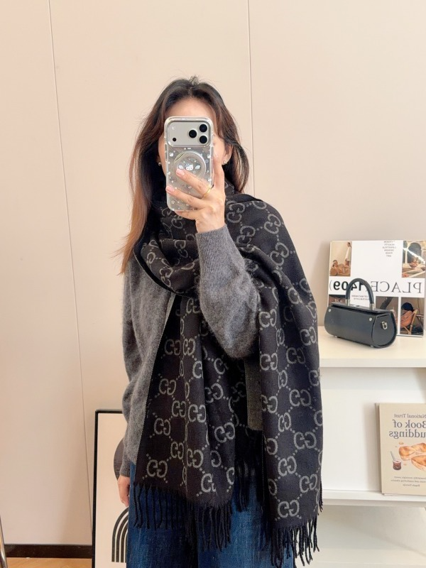 XGC20 Cashmere blend 65-180CM Scarf