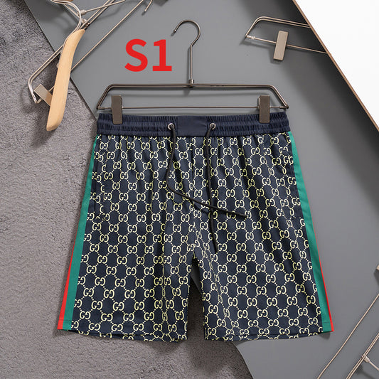 GUC072  New Men's Summer Swimming Pants, Beach Pants, Summer Shorts Clothing