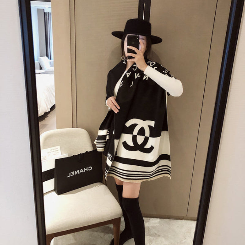 XCC14 cashmere blend 65-180CM Scarf