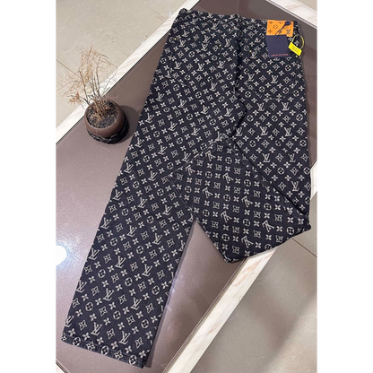 LVC040 New men's and women's high-quality jeans loose fit clothing