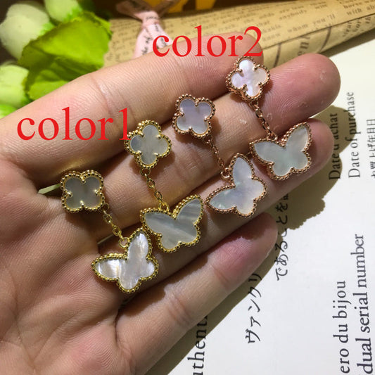 VAE52  Women's new butterfly earring jewelry