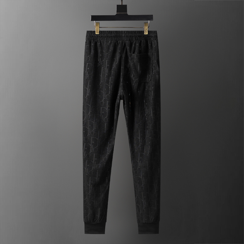 DIC130 New men's autumn and winter long sleeved suit top+pants clothing