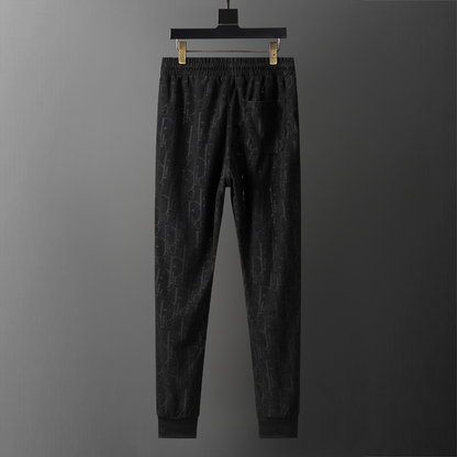 DIC130 New men's autumn and winter long sleeved suit top+pants clothing